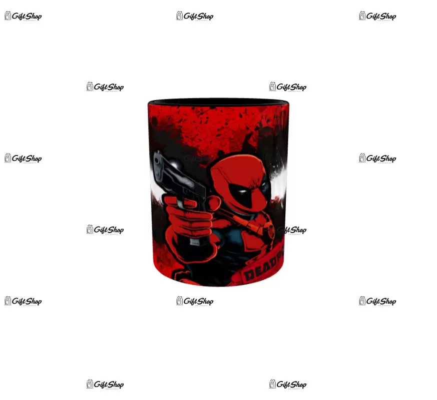 Dead pool, cana din ceramica, 330ml, model 2
