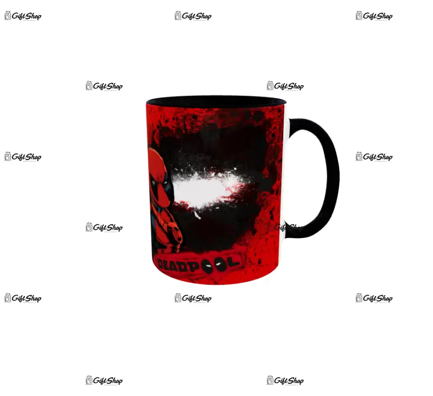 Dead pool, cana din ceramica, 330ml, model 2
