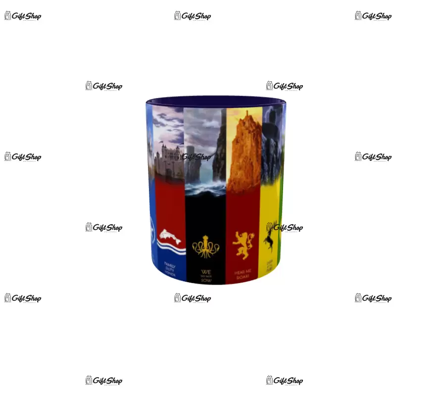 Came of thrones, cana din ceramica, 330ml, model 2