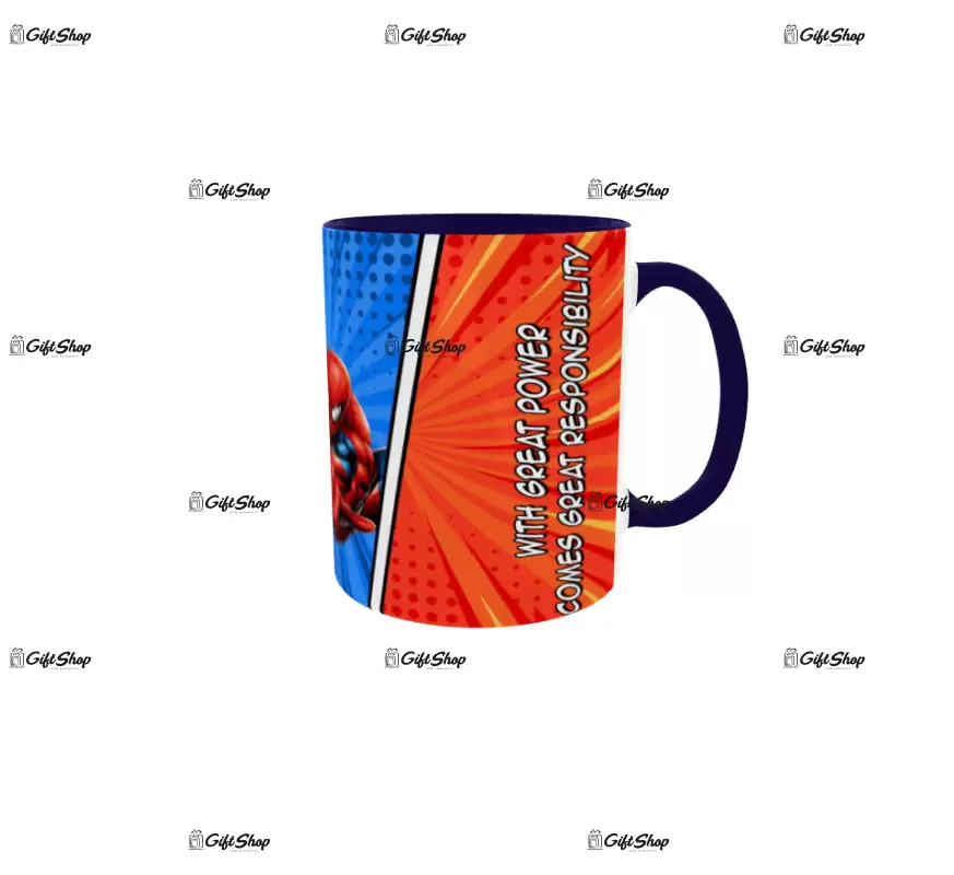 Spiderman, cana din ceramica, 330ml, model 1