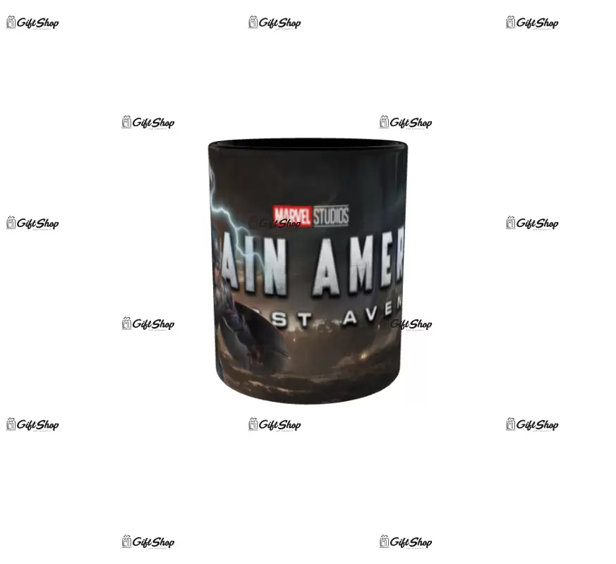Captain america, cana din ceramica, 330ml, model 2