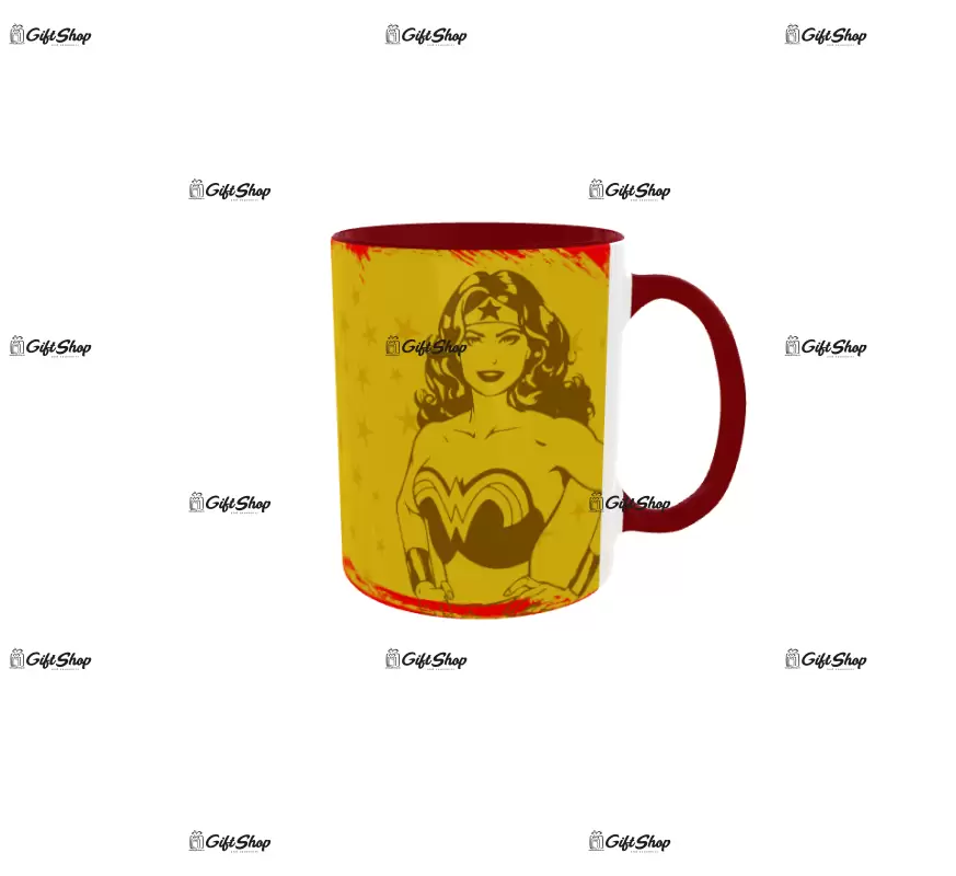 Wonder woman, cana din ceramica, 330ml, model 1