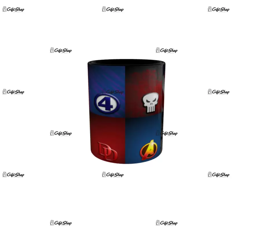 Aavengers logo, cana din ceramica, 330ml, model 2