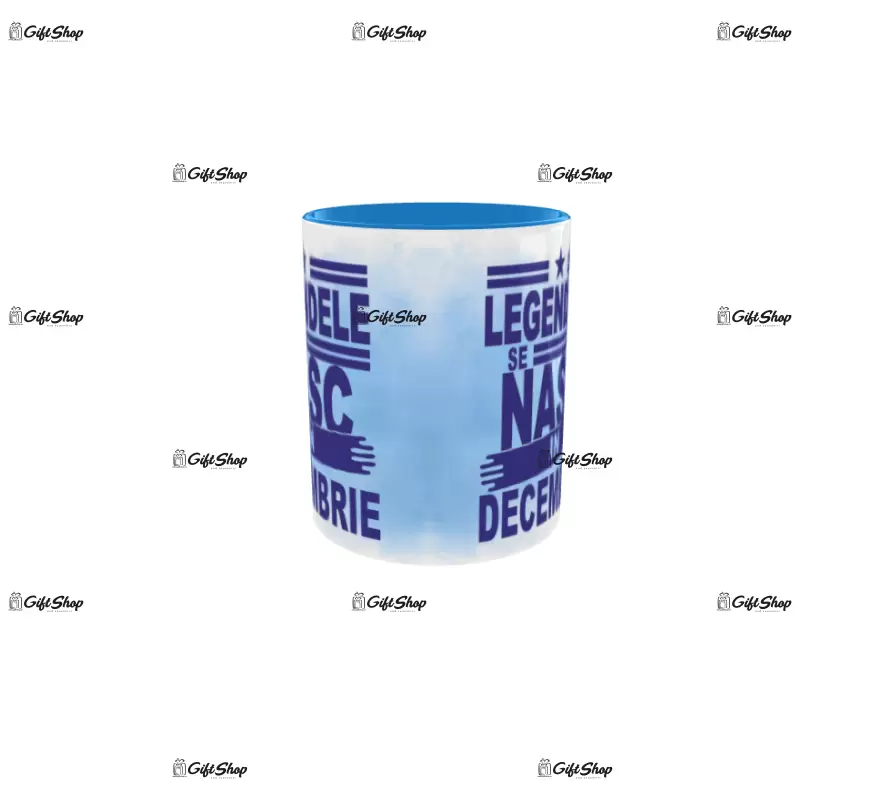 Legendele se nasc in decembrie, cana din ceramica, 330ml