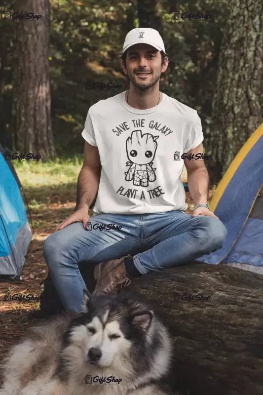 Save the galaxy..., tricou cu mesaj b