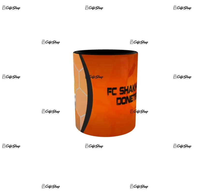 Fc shakhtar donetsk, cana din ceramica, 330ml