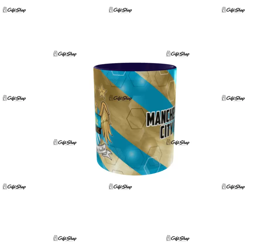 Manchester city fc, cana din ceramica, 330ml