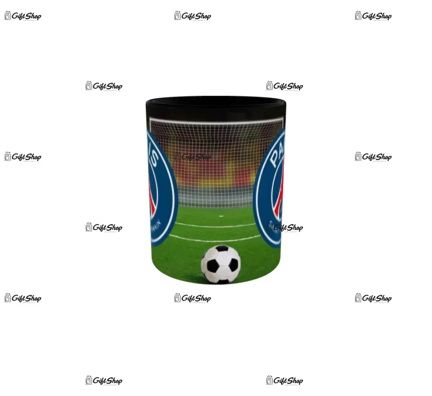 Paris saint germain, cana din ceramica, 330ml, model 2