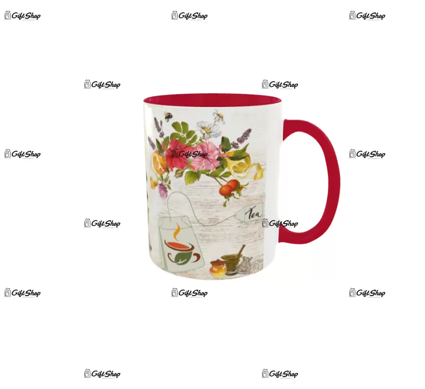 Tea, cana din ceramica, 330ml, model 1