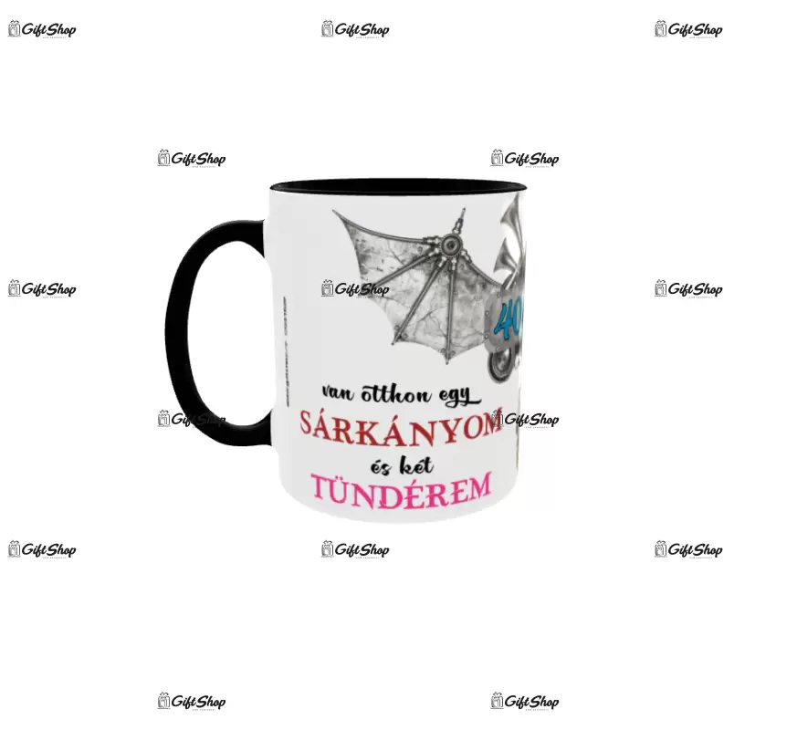 40 éves lettem, cana din ceramica, 330ml