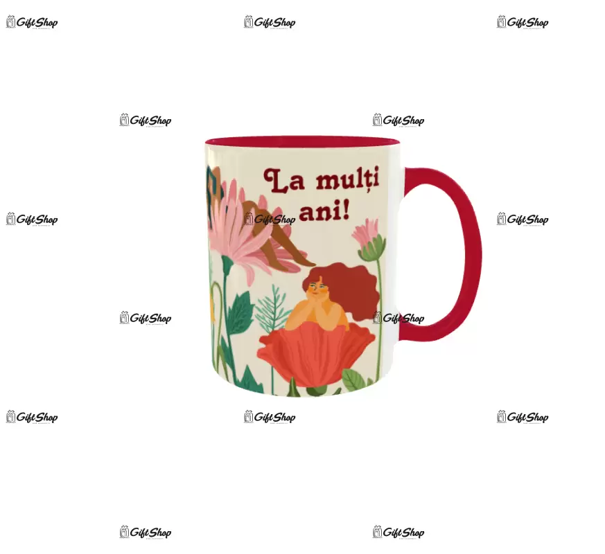 8 martie, cana din ceramica, 330ml, model 1