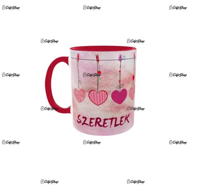 Szeretlek, cana din ceramica, 330ml, model 1