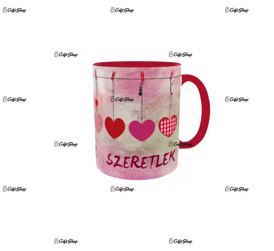 Szeretlek, cana din ceramica, 330ml, model 1