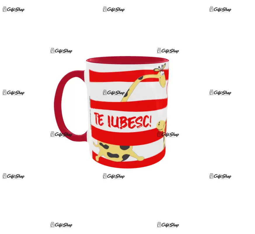 Te iubesc, cana din ceramica, 330ml, model 5