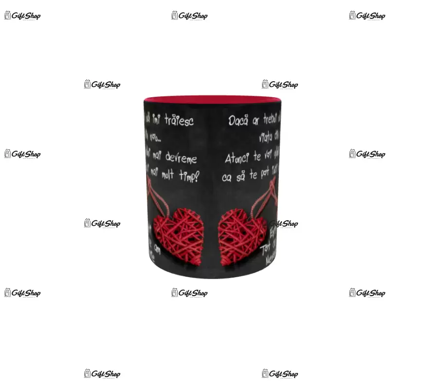 Esti tot ce am nevoie, cana din ceramica, 330ml