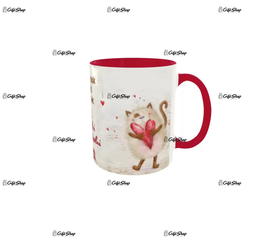 Szeretlek, model 3, cana ceramica, 330ml