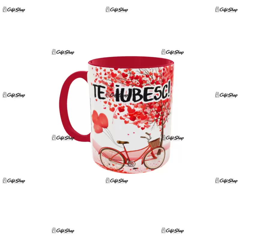 Te iubesc, model 8, cana ceramica, 330ml