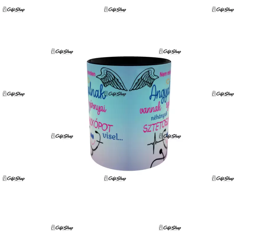 Nem minden angyalnak vannak szárnyai néhányuk sztetoszkópot visel, cana ceramica, 330ml