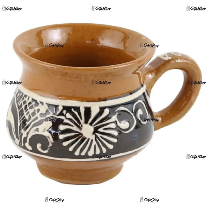 Cana pentru palinca din ceramica de corund