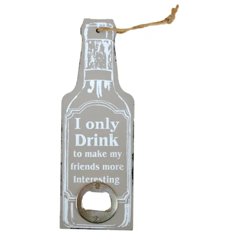 Desfacator din lemn pentru sticla cu mesaje