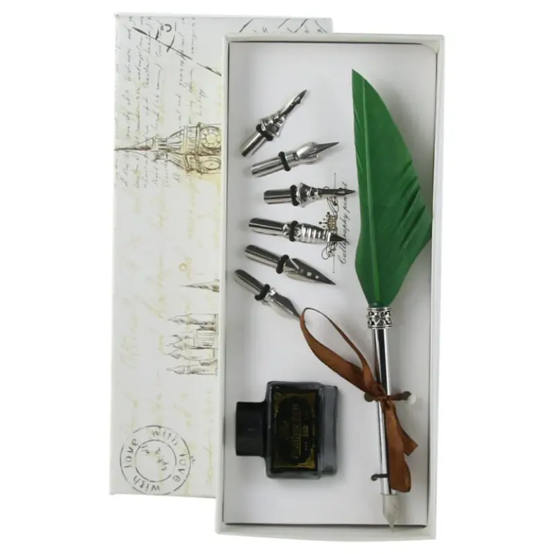 Set cadou, pana de scris,  8 piese