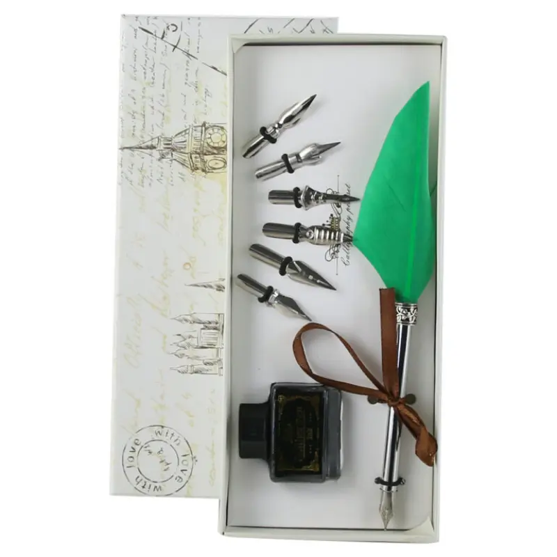 Set cadou, pana de scris,  8 piese