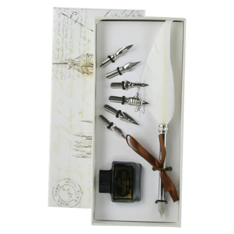 Set cadou, pana de scris,  8 piese