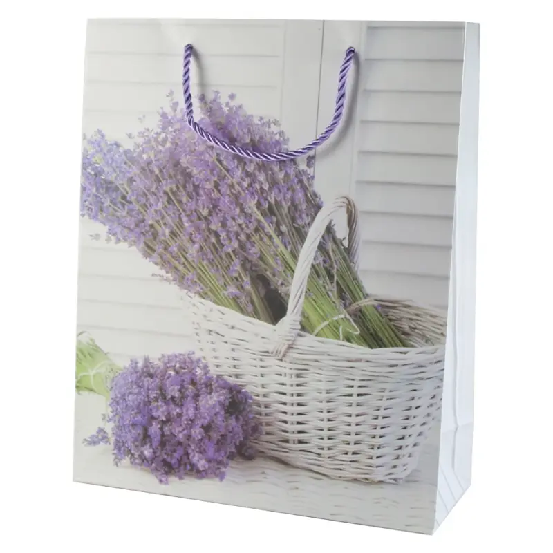 Punga cadou 26×32 cm, lavanda