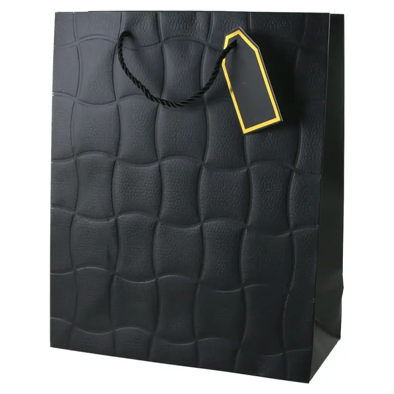 Punga cadou din hartie 26×32 cm, cu eticheta
