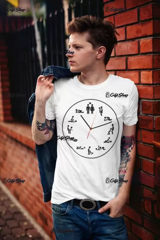 Sex watch, tricou cu mesaj b
