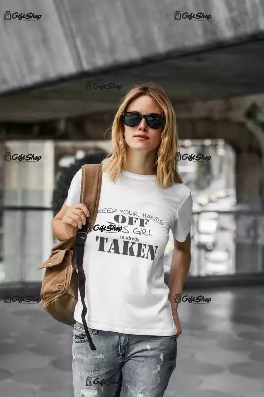 Keep your hands off..- tricou cu mesaj