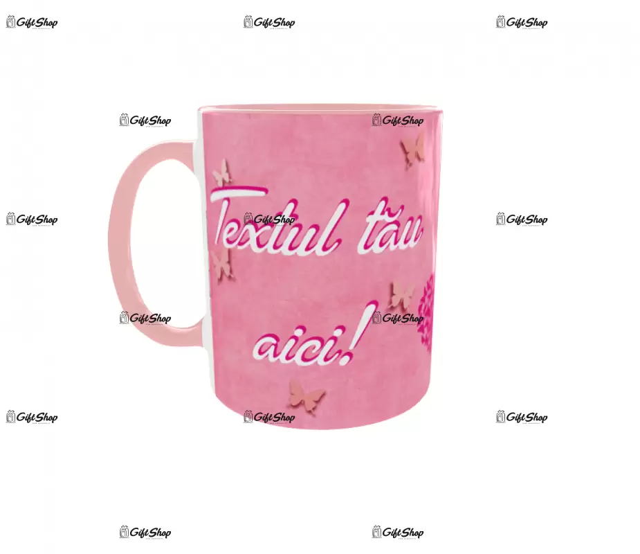 Cana, personalizata cu poza si text, 330ml, model 3125