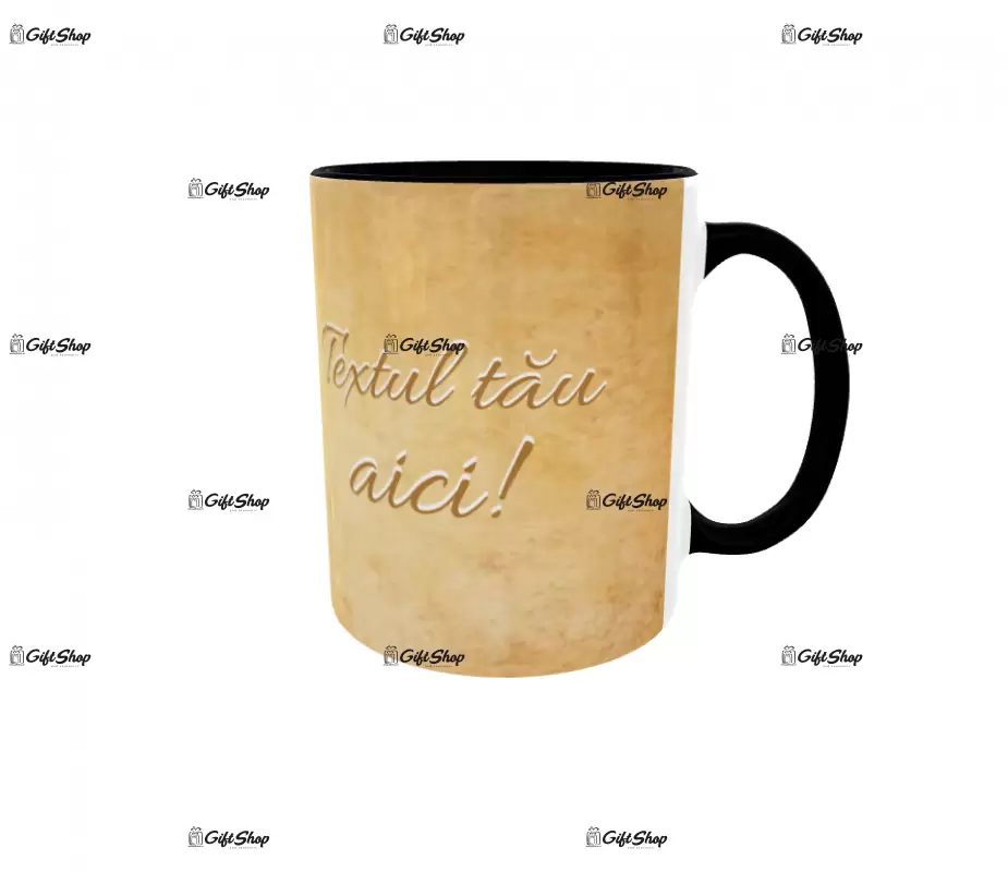 Cana, personalizata cu poza si text, 330ml, model 3149
