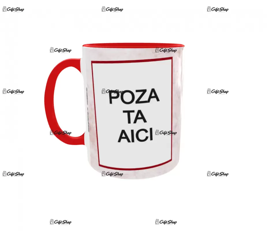 Cana, personalizata cu poza si text, 330ml, model 3152