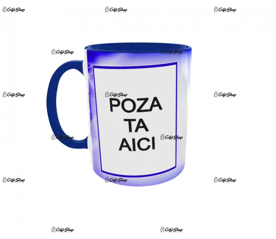 Cana, personalizata cu poza si text, 330ml, model 3158