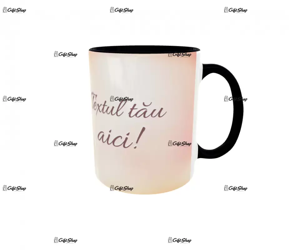 Cana, personalizata cu poza si text, 330ml, model 3161