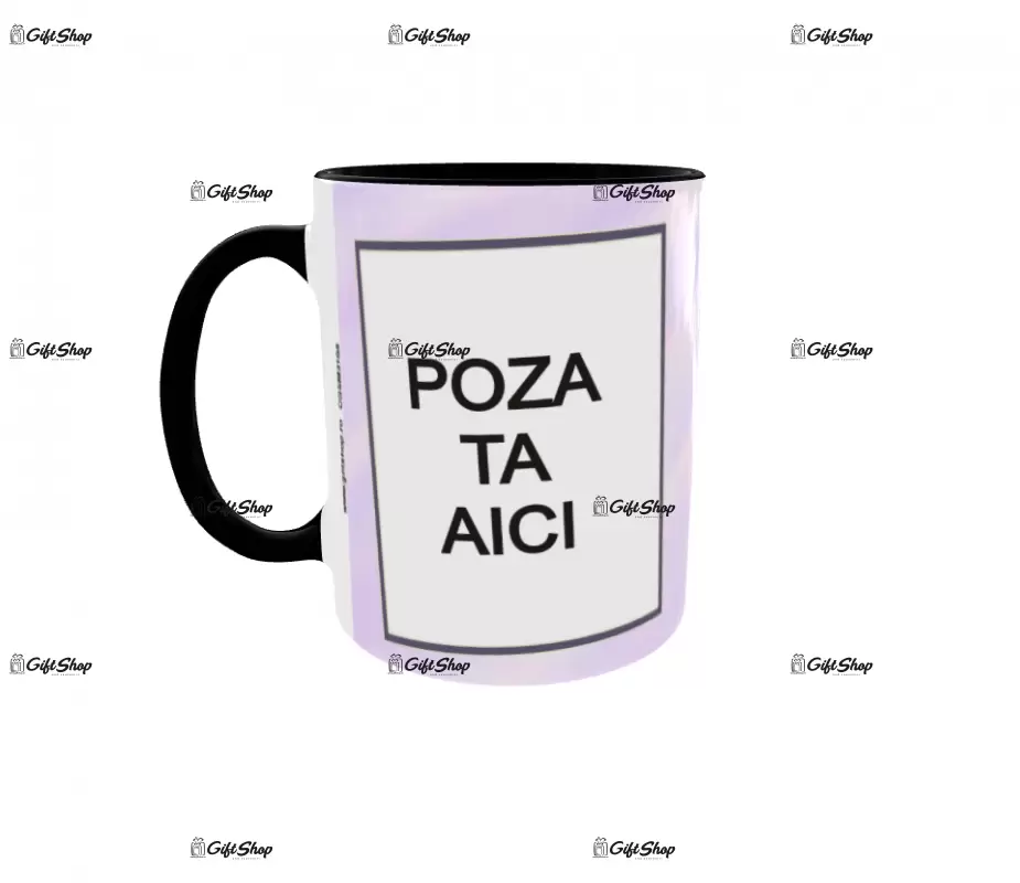 Cana, personalizata cu poza si text, 330ml, model 3164
