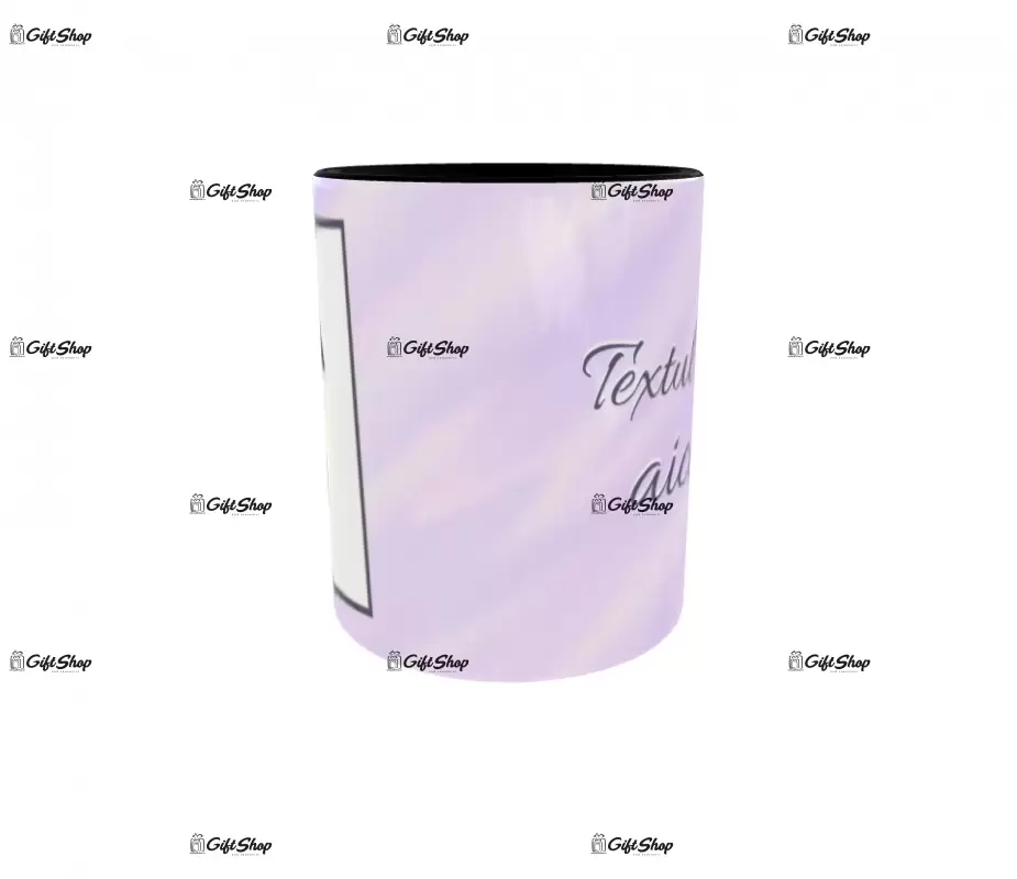 Cana, personalizata cu poza si text, 330ml, model 3164