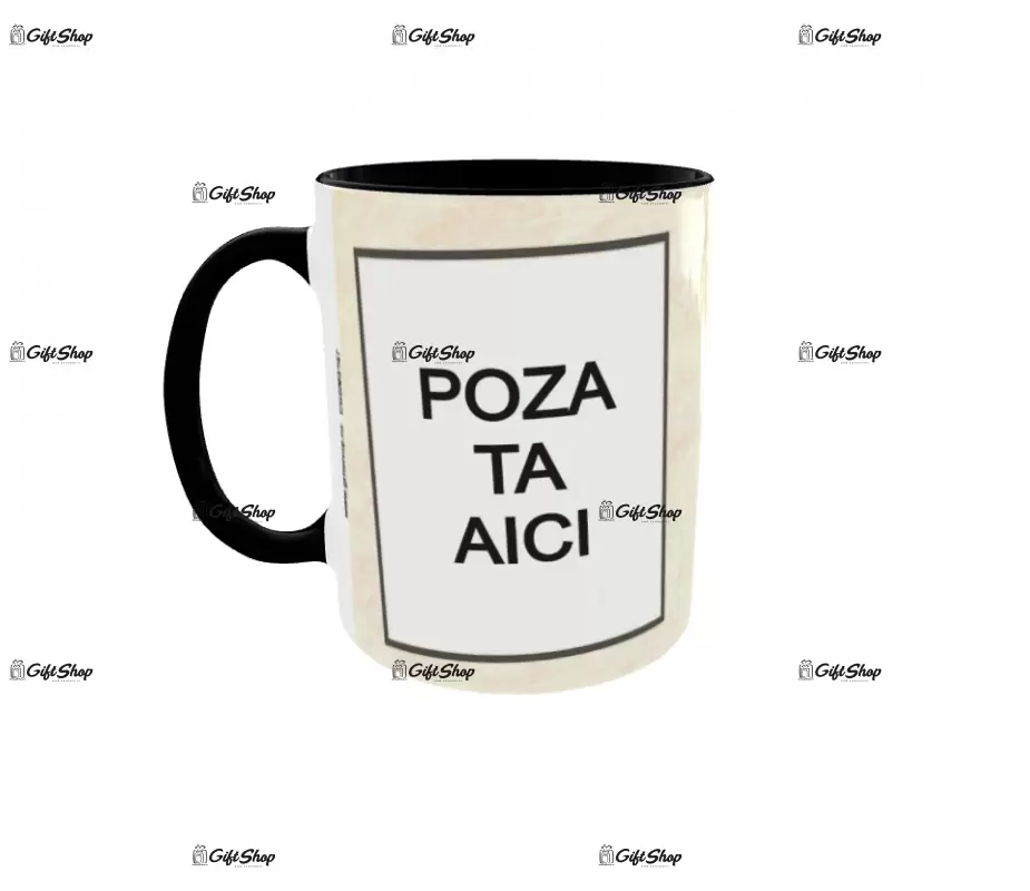 Cana, personalizata cu poza si text, 330ml, model 3167