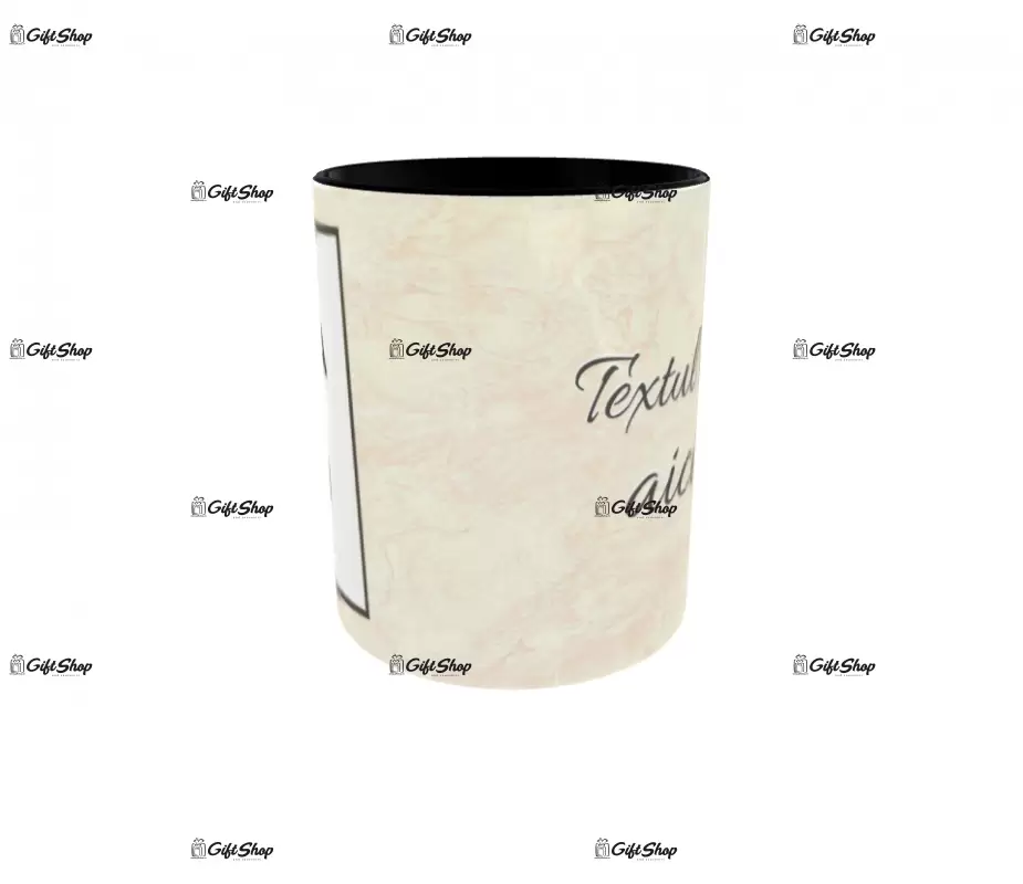 Cana, personalizata cu poza si text, 330ml, model 3167
