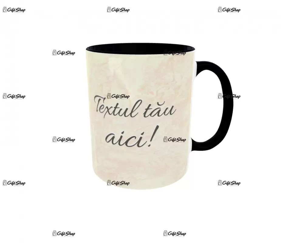 Cana, personalizata cu poza si text, 330ml, model 3167