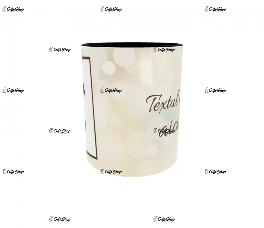 Cana, personalizata cu poza si text, 330ml, model 3170
