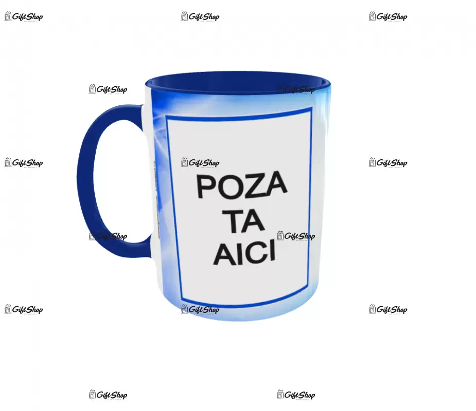 Cana, personalizata cu poza si text, 330ml, model 3173
