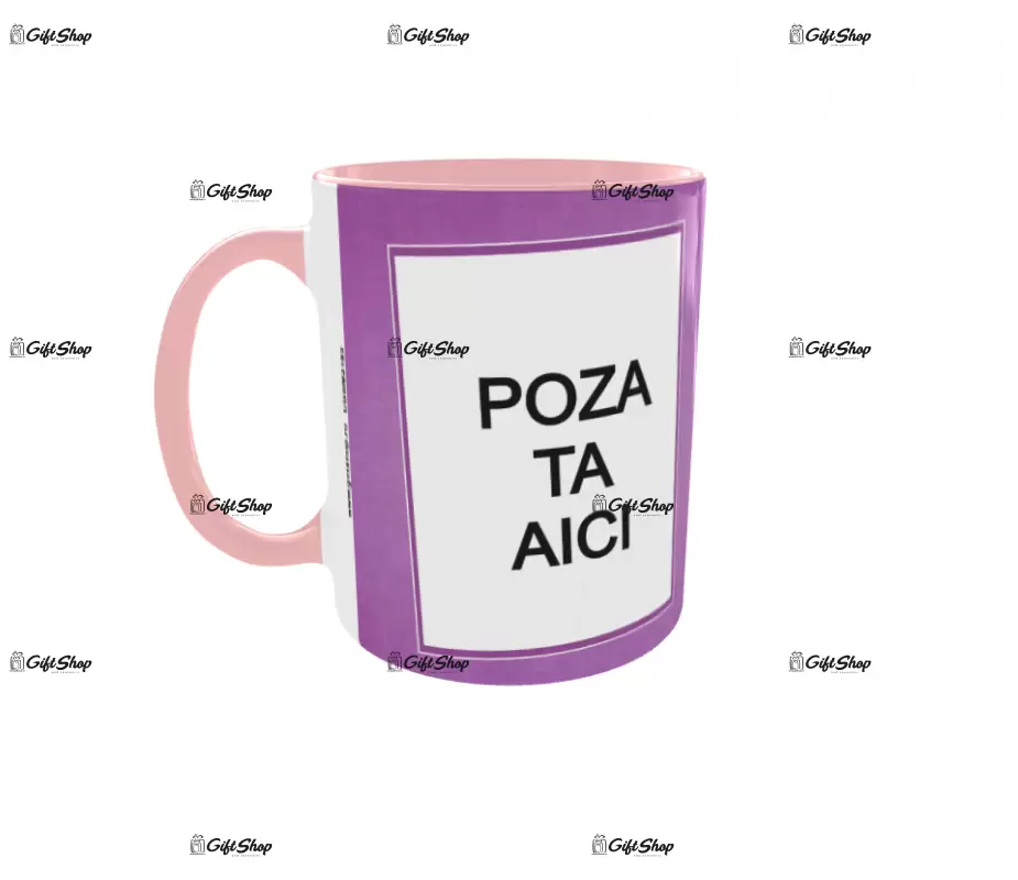 Cana, personalizata cu poza si text, 330ml, model 3185