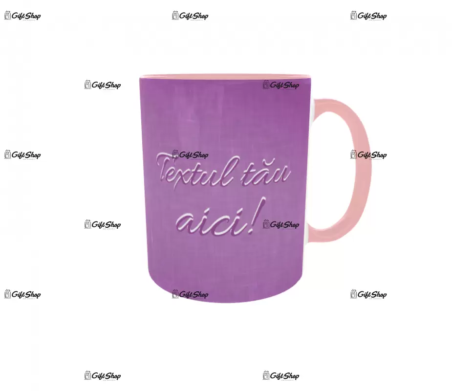 Cana, personalizata cu poza si text, 330ml, model 3185