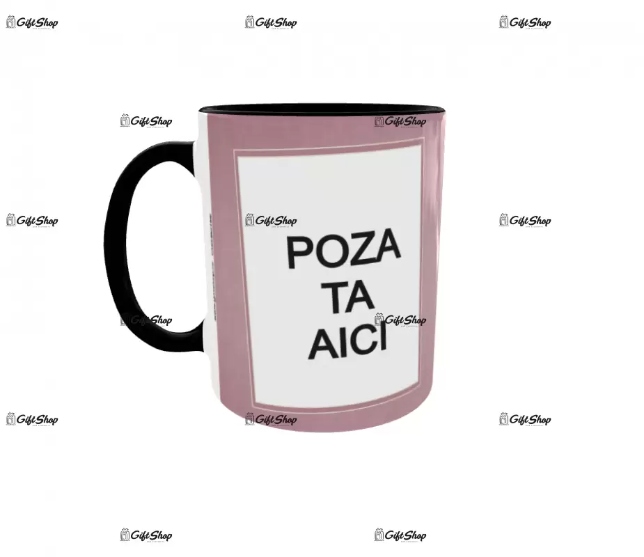 Cana, personalizata cu poza si text, 330ml, model 3188