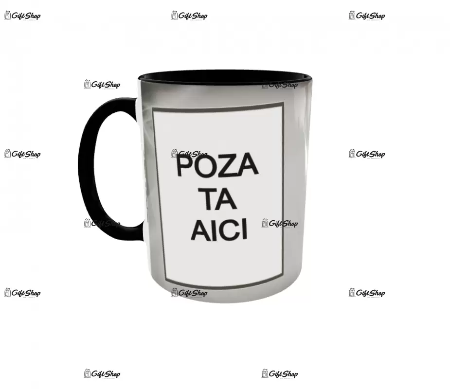 Cana, personalizata cu poza si text, 330ml, model 3191
