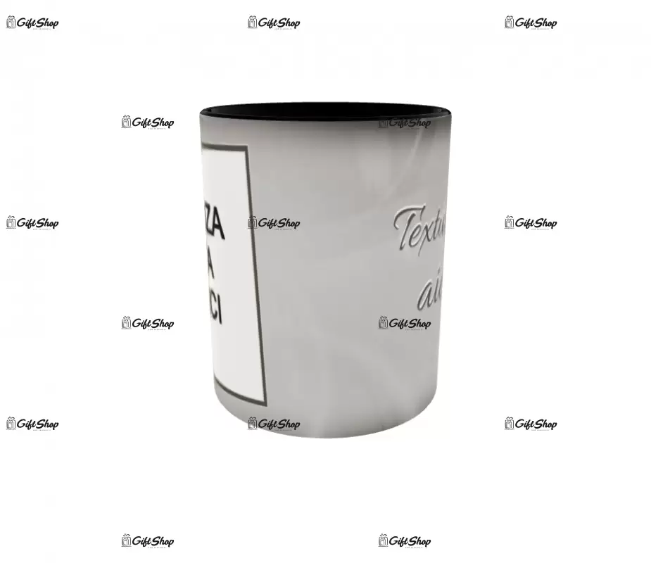 Cana, personalizata cu poza si text, 330ml, model 3191