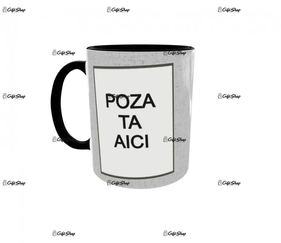 Cana, personalizata cu poza si text, 330ml, model 3200