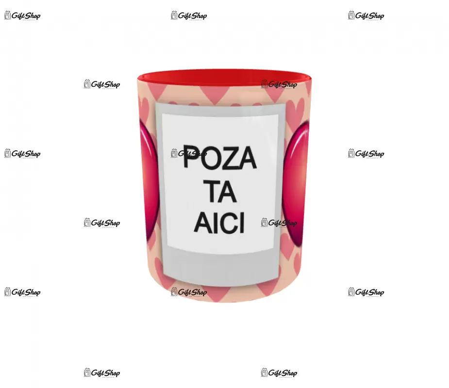 Cana, personalizata cu poza si text, 330ml, model 3216